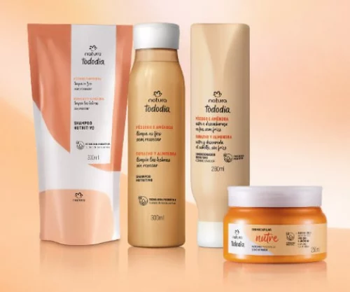 Kit Nutritivo Tododia Pêssego e Amêndoa (4 produtos)