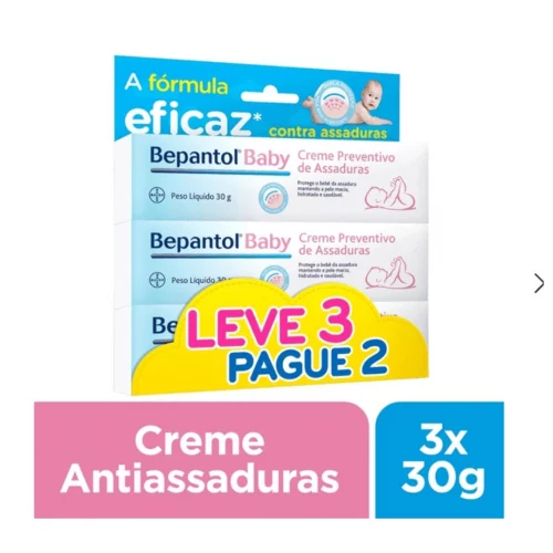 Kit Pomada Bepantol Baby 3x30g