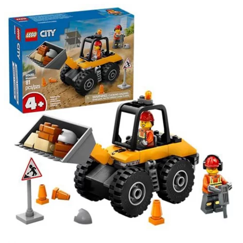 LEGO City Great Vehicles Carregadeira de Rodas de Construção Amarela