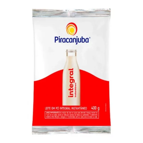 Leite Em Pó Integral Instantâneo 400g
