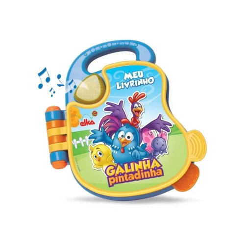 Livro Sonoro Galinha Pintadinha Elka