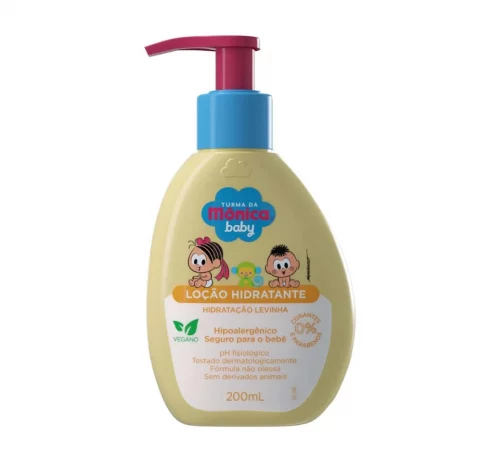 Loção Corporal Hidratação Levinha Turma da Mônica Baby 200 ml
