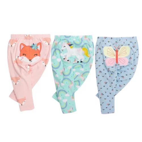 Lucky baby calça bebê menina  Calça de bebê  1 peça (0-24m) 100% Algodão Recém-nascido calça