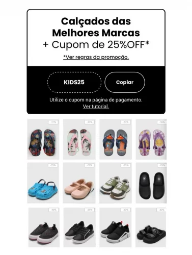 MAIS OPÇÃO PARA VOCÊ ECONOMIZAR 🤩