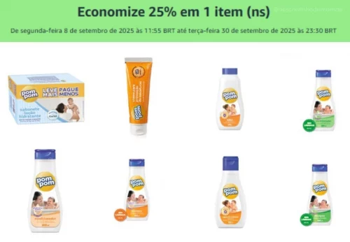 🍼💚 Mamães, olha essa oferta da Amazon!