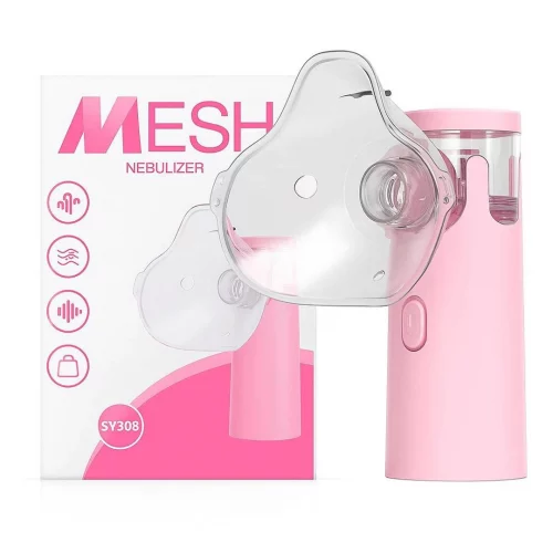 Máquina Nebulizadora Portátil Inalador Nebulizador Adulto Infantil Silencioso