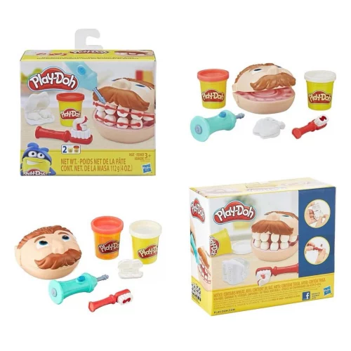 Massinha Brincando de Dentista Play-Doh