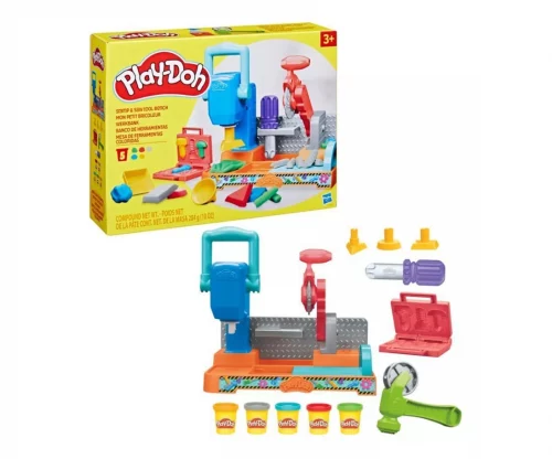 Massinha Play Doh Mesa De Ferramentas - Hasbro F9141