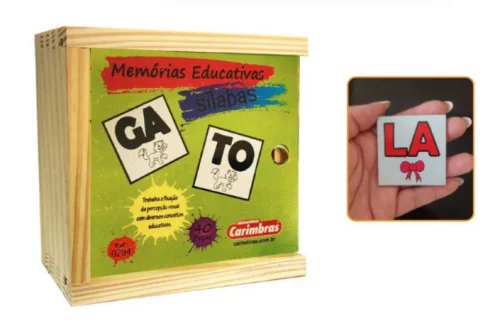 Memórias Educativas Sílabas - Carimbrás