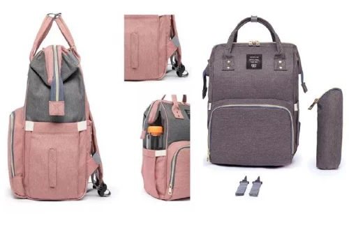 Mochila Maternidade Lequeen Original Moda Grande Reforçada Mochila Maternidade Lequeen Original Moda Grande Reforçada