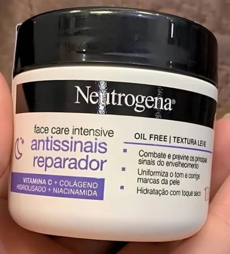 Neutrogena Hidratante Facial Antissinais Reparado Face Care Intensive, 100g Neutrogena Hidratante Facial Antissinais Reparado Face Care Intensive, 100g