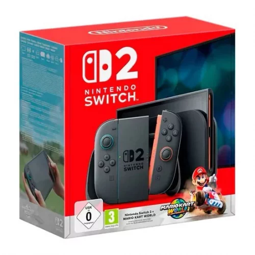 🔥NINTENDO SWITCH 2 LCD 256GB HONG KONG + JOGO MARIO KART WORLD