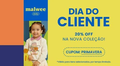NOVA COLEÇÃO DA MALWEE COM 20% OFF 🎟️