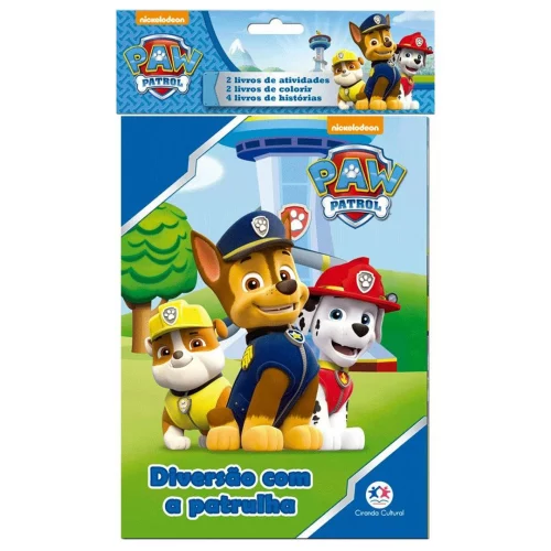 Patrulha Canina - Kit com 8 livros
