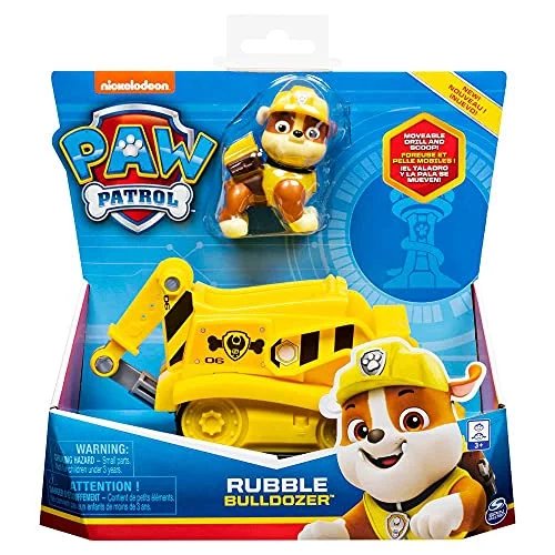 Patrulha Canina - Veiculo Solido Rubble , Sunny
