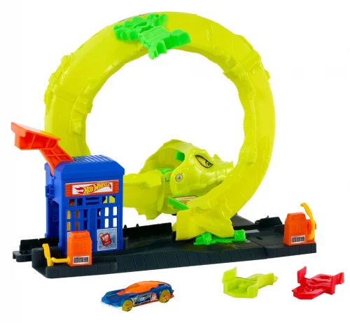 Pista de Brinquedo Ataque de cobra Hot Wheels City