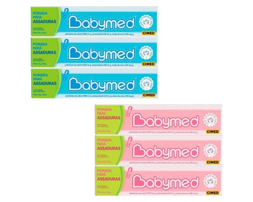 Pomada Babymed Cimed 45g 6 unidades