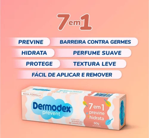 Pomada para Prevenção de Assaduras Dermodex Prevent 60g