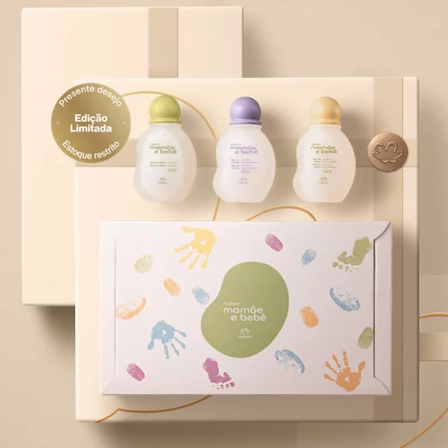 Presente Natura Mamãe e Bebê Trio de Colônias