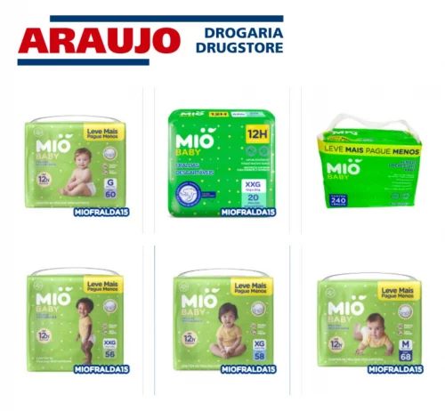 Produtos MIO com desconto de 15% extra com cupom!