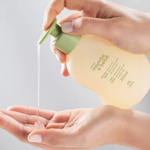 Sabonete Líquido da Cabeça aos Pés Mamãe e Bebê 200 ml
