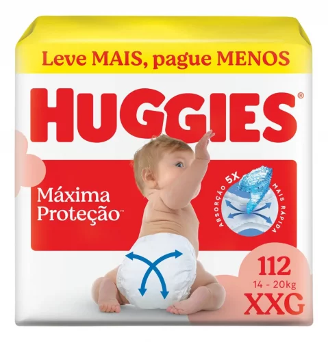 Sai 1,39 por fralda XXG