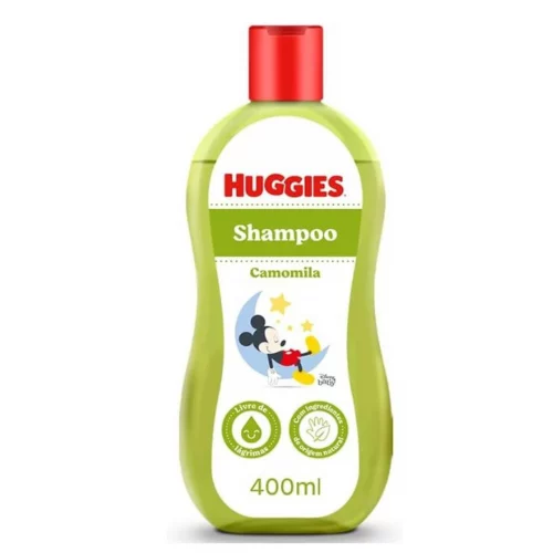 Shampoo Infantil Huggies Chá De Camomila - 400Ml