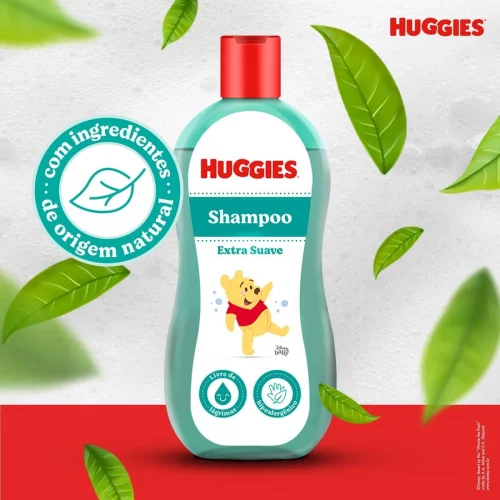 Shampoo Infantil Huggies Extra Suave - 400Ml