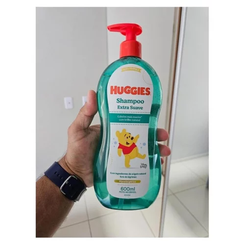 Shampoo Infantil Huggies Extra Suave, 600ml