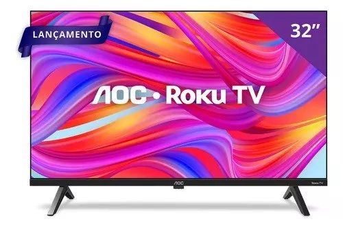 Smart Tv 32 Hd Aoc Tv 32s5045/78g Hdmi 1 Usb Wifi Roku