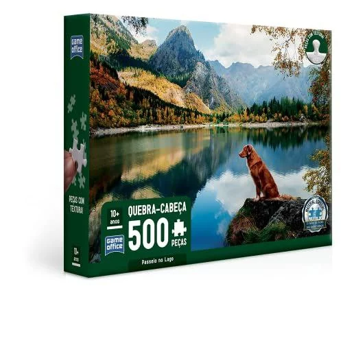 Toyster - Quebra-cabeça: Passeio no Lago - 500 peças - Game Office