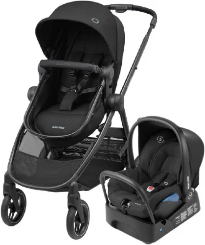 Travel System Anna³ Trio Essential Black - Maxi-Cosi