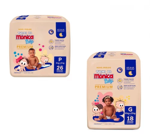 Turma da Mônica Baby Premium Jumbo