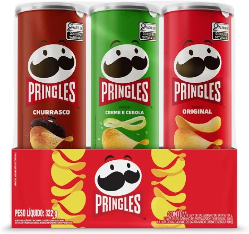 🚨 VOLTOU, São 3 sabores de Pringles ‼️😋