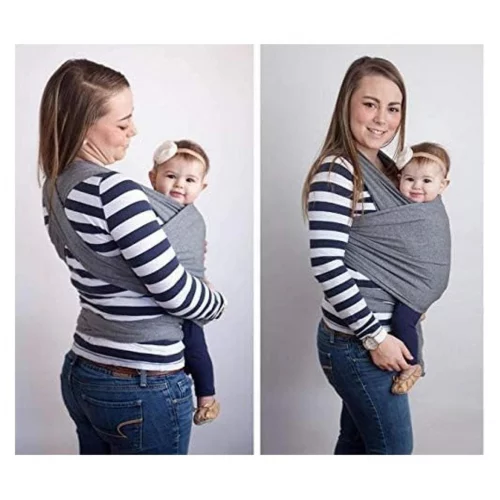 Wrap Sling Cinza Mescla