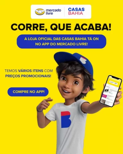 🚨 20% NO MERCADO LIVRE 🚨
