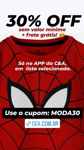 💜30% OFF sem valor mínimo + frete grátis! 😍