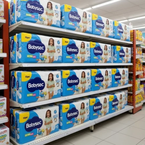▪️ Babysec Fralda Ultrasec Galinha Pintadinha Azul Xg 60 Unidades