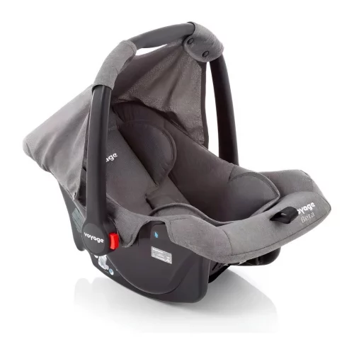Bebê Conforto Beta Voyage Cinza Mescla, Cor Grafite
