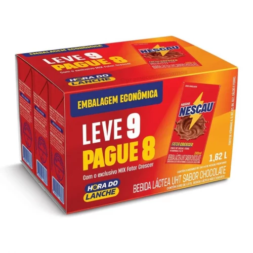 Bebida Láctea Nescau Prontinho 9x180ml