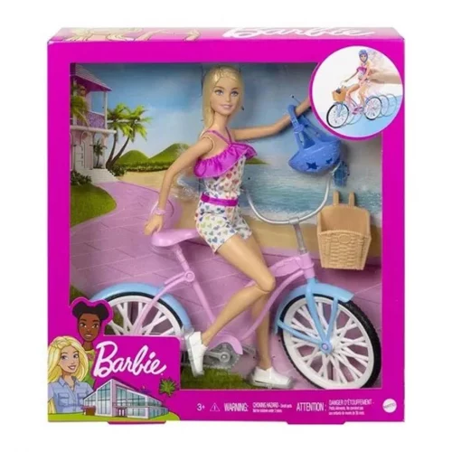 Boneca Barbie Passeio de Bicicleta