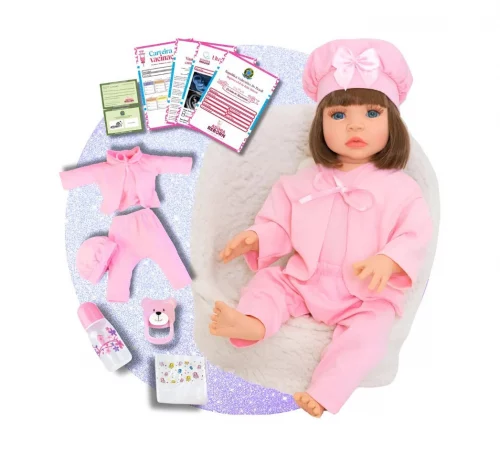 Boneca Bebê Reborn Silicone Realista (Banho Permitido)