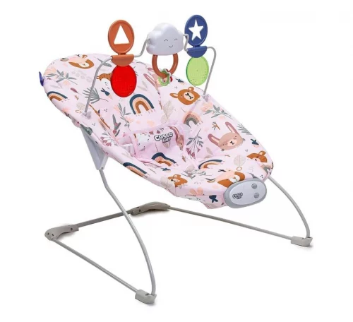 Bouncer Zeen Cosco Kids 0 a 13kg (Rosa Floresta)