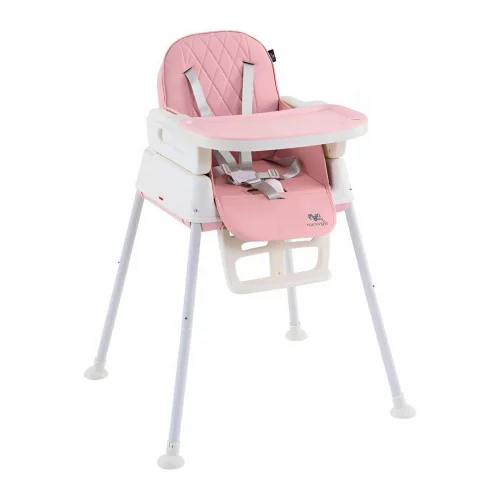 Cadeira De Alimentação Infantil 3 Em 1 Harmony Maxi Baby - Rosa