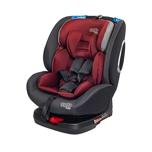 🛍️Cadeira de Carro infantil Max360 Isofix 36kgs Maxi Baby (Vermelho)