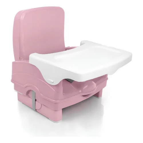 🛍️Cadeirinha De Refeição Portatil Dobravel Alimentação Bebe Cor Rosa 🛍️Cadeirinha De Refeição Portatil Dobravel Alimentação Bebe Cor Rosa