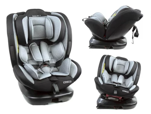 Cadeirinha Evolutty 360 X Cosco Kids 0 a 36kg com Giro 360º e Isofix