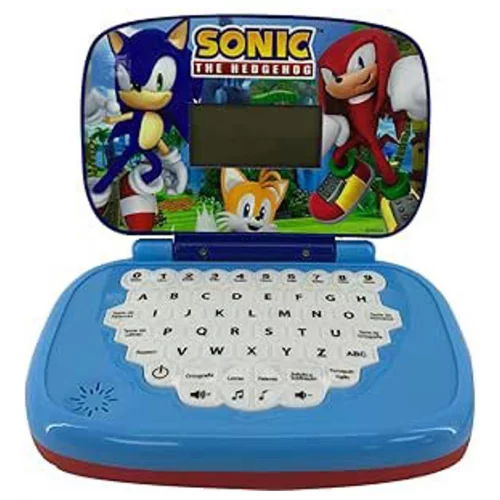 Candide, Laptop Infantil, Sonic, Brinquedo Educativo - Bilíngue