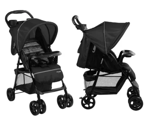 Carrinho de Bebê Spot Voyage - Preto Geo