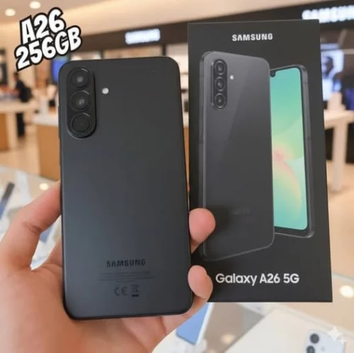 Celular Samsung Galaxy A26 5g 256gb, 8gb Ram, Câmera De 50mp, Ip67, Tela Super Amoled 6.7 , Nfc - Preto Celular Samsung Galaxy A26 5g 256gb, 8gb Ram, Câmera De 50mp, Ip67, Tela Super Amoled 6.7 , Nfc - Preto